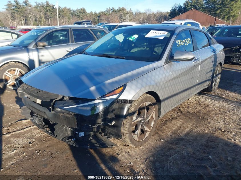 2021 HYUNDAI ELANTRA LIMITED - 5NPLP4AG4MH003214