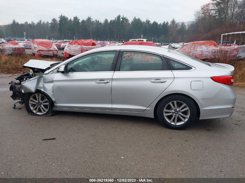 2015 HYUNDAI SONATA SE - 5NPE24AF7FH079107