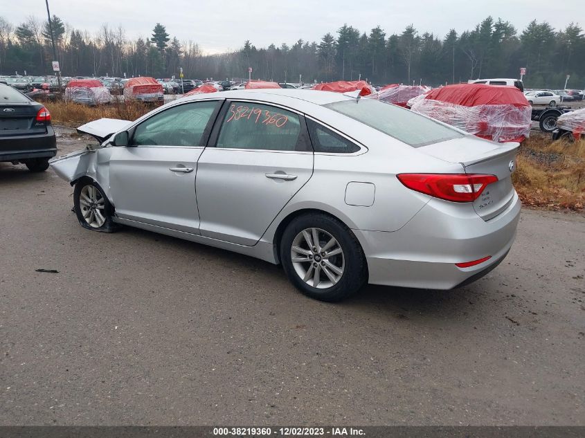 2015 HYUNDAI SONATA SE - 5NPE24AF7FH079107