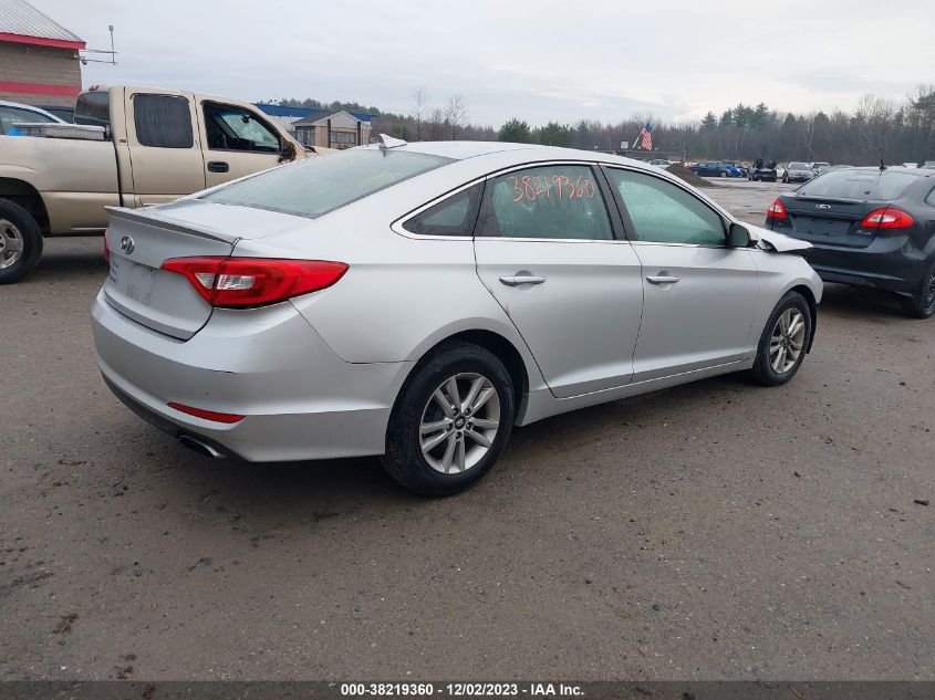 2015 HYUNDAI SONATA SE - 5NPE24AF7FH079107