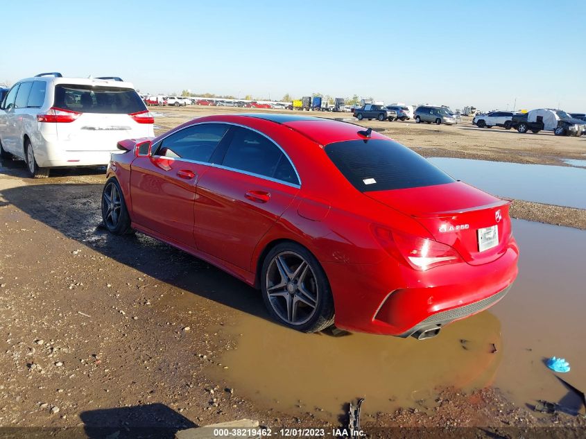 2014 MERCEDES-BENZ CLA 250 - WDDSJ4EB9EN117373