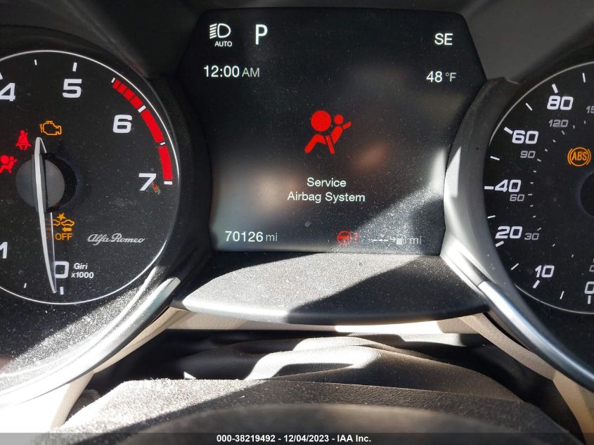 2018 ALFA ROMEO GIULIA TI - ZARFAECNXJ7569996