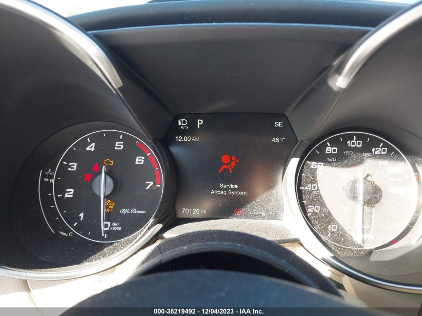 2018 ALFA ROMEO GIULIA TI - ZARFAECNXJ7569996