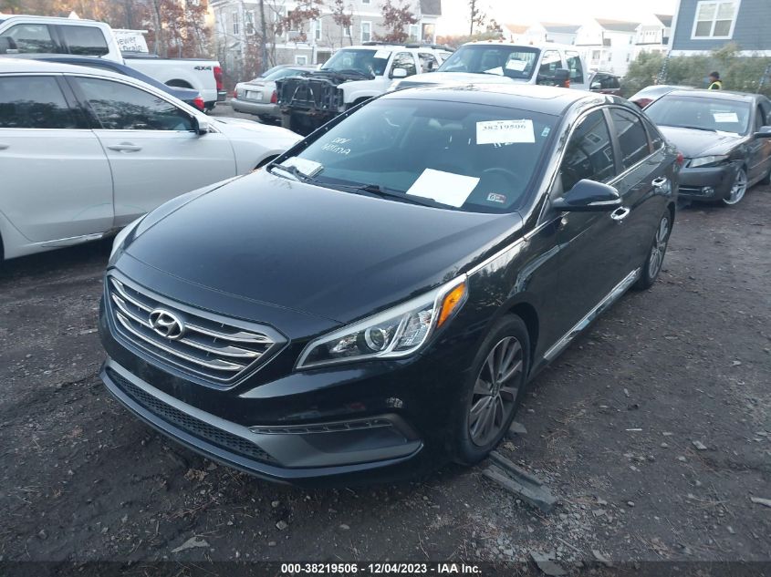 2017 HYUNDAI SONATA SPORT - 5NPE34AF7HH480639