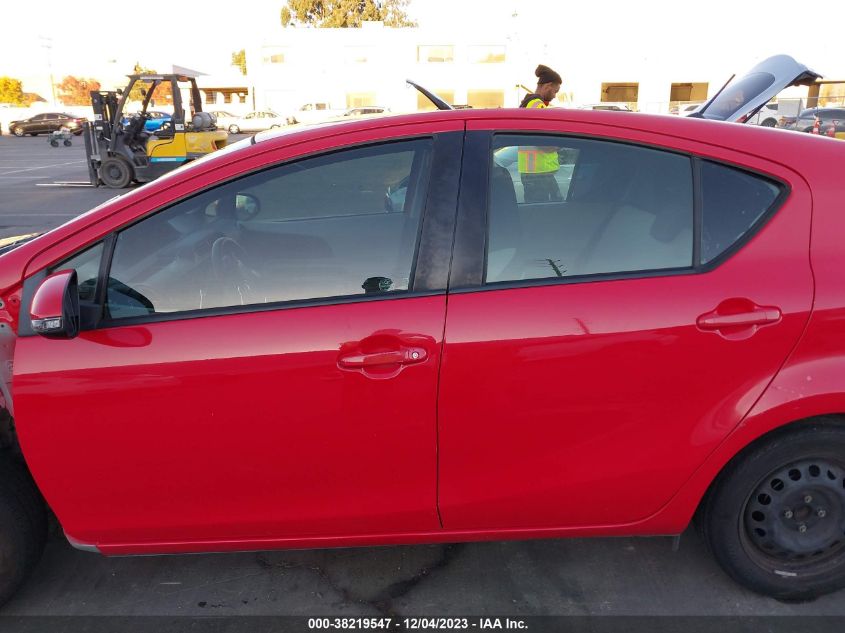 2014 TOYOTA PRIUS C ONE/THREE/TWO/FOUR - JTDKDTB32E1083356