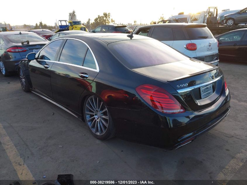 2014 MERCEDES-BENZ S 550 WDDUG8CBXEA055037
