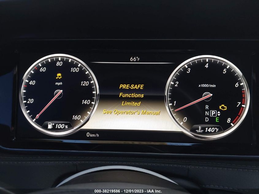 2014 MERCEDES-BENZ S 550 WDDUG8CBXEA055037