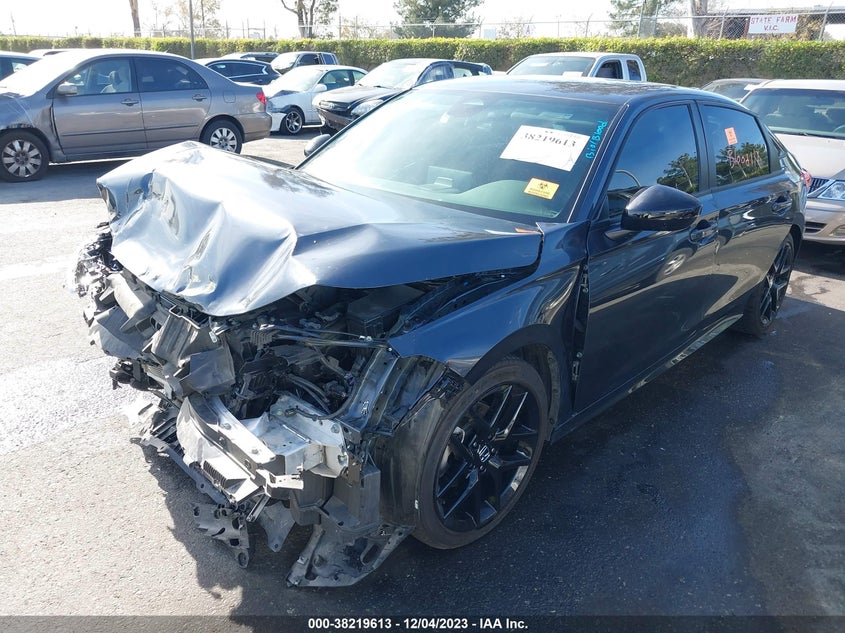 VIN 2HGFE2F52NH597389 2022 HONDA CIVIC SPORT