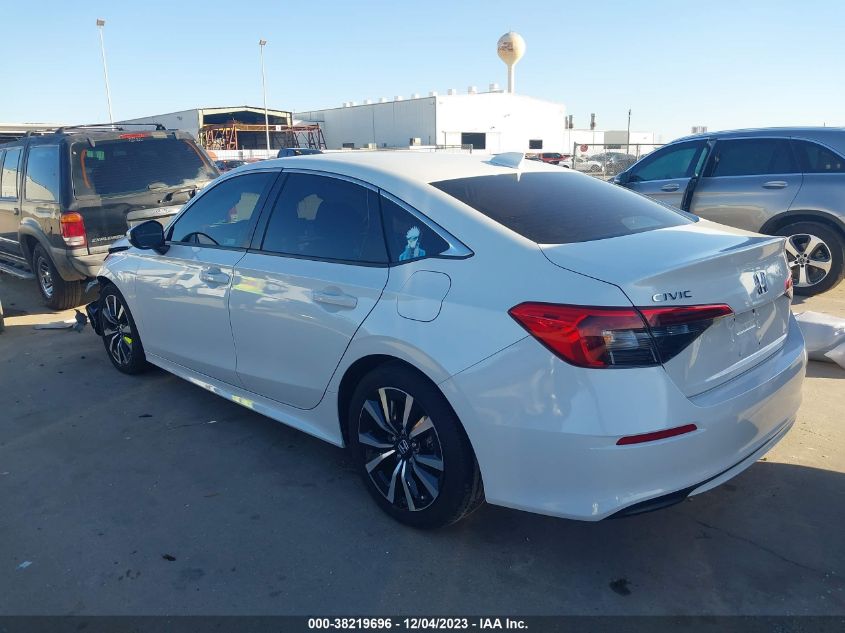VIN 2HGFE1F74NH326703 2022 HONDA CIVIC EX