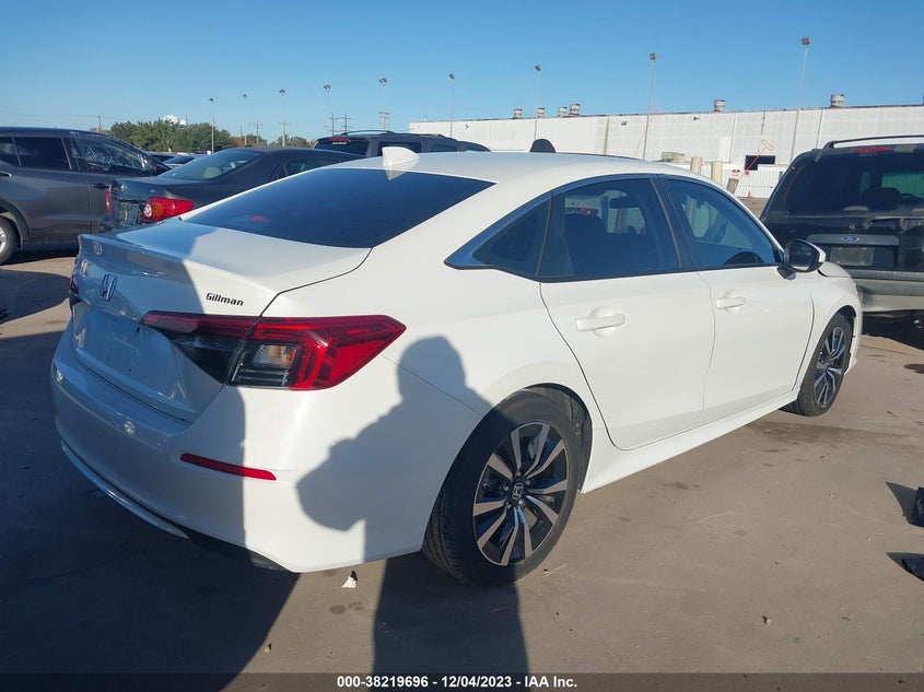 VIN 2HGFE1F74NH326703 2022 HONDA CIVIC EX