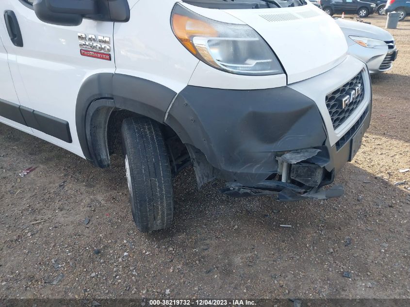 2021 RAM PROMASTER 2500 2500 HIGH 3C6LRVDG6ME524183
