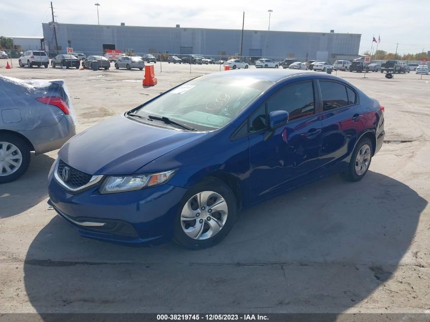 2014 HONDA CIVIC LX - 19XFB2F52EE059763