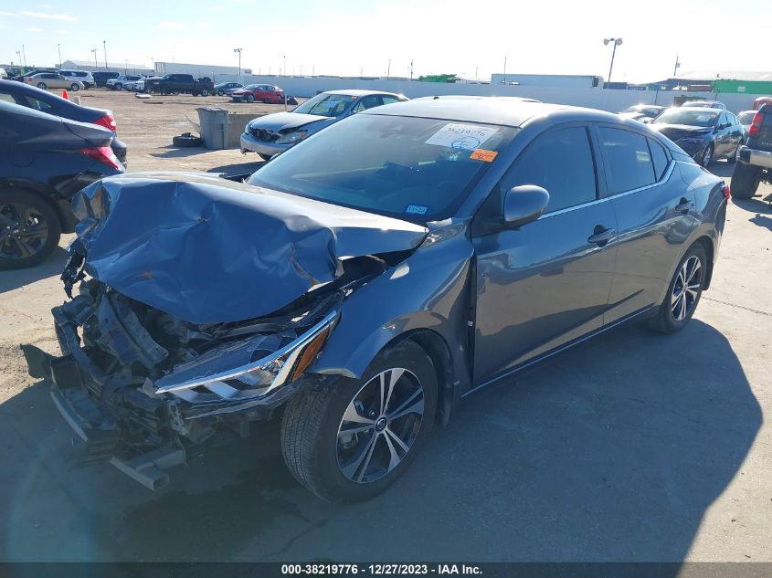 2022 NISSAN SENTRA SV XTRONIC CVT - 3N1AB8CV8NY205831