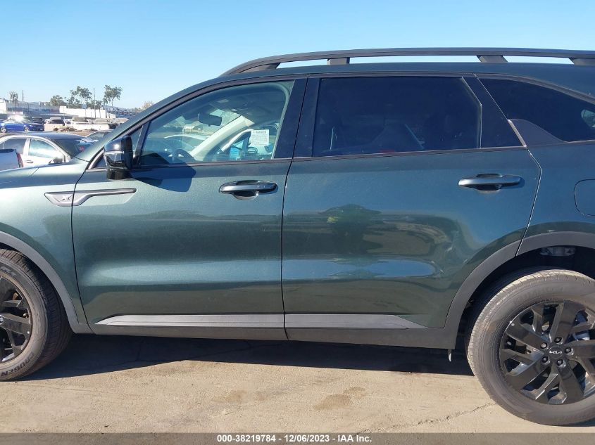2022 KIA SORENTO X-LINE S - 5XYRLDLC8NG124384