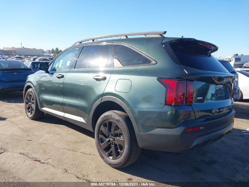 2022 KIA SORENTO X-LINE S - 5XYRLDLC8NG124384