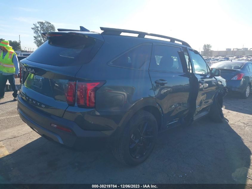 2022 KIA SORENTO X-LINE S - 5XYRLDLC8NG124384