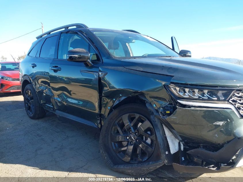 2022 KIA SORENTO X-LINE S - 5XYRLDLC8NG124384