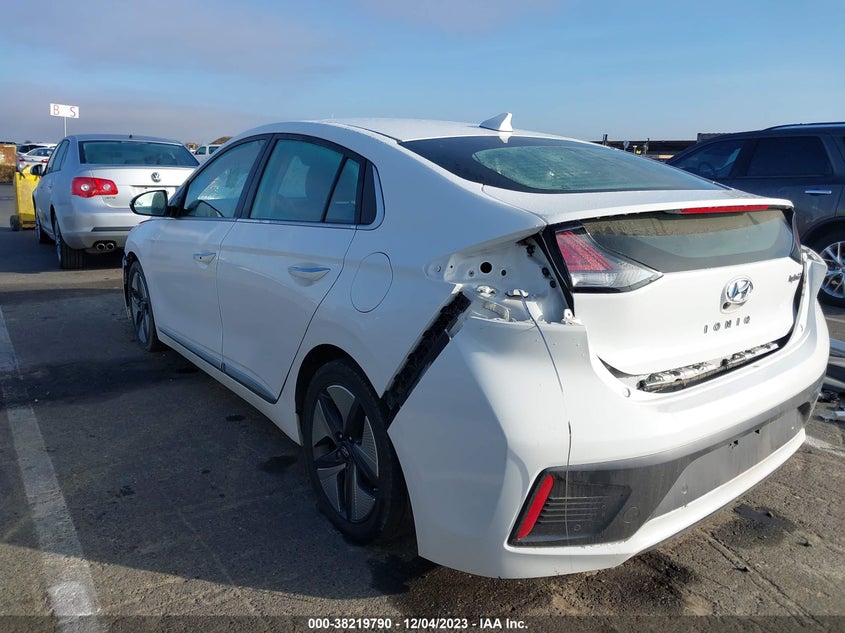 VIN KMHC05LC1MU250325 2021 HYUNDAI IONIQ HYBRID LIMITED