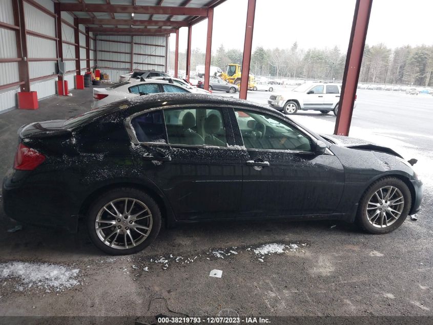 2013 INFINITI G37X X - JN1CV6AR0DM754208