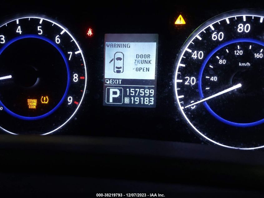2013 INFINITI G37X X - JN1CV6AR0DM754208