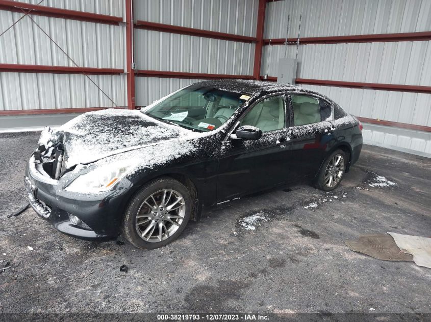 2013 INFINITI G37X X - JN1CV6AR0DM754208