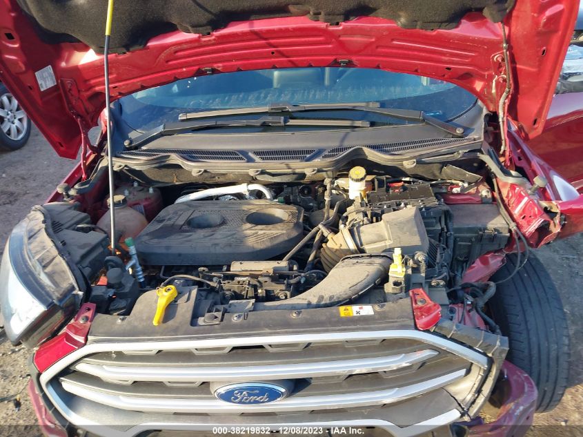 2018 FORD ECOSPORT SE - MAJ6P1UL5JC170893