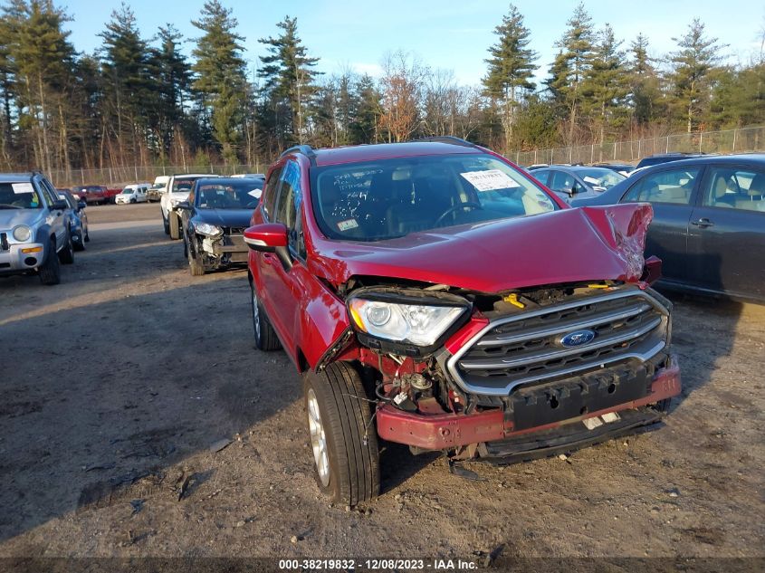 2018 FORD ECOSPORT SE - MAJ6P1UL5JC170893