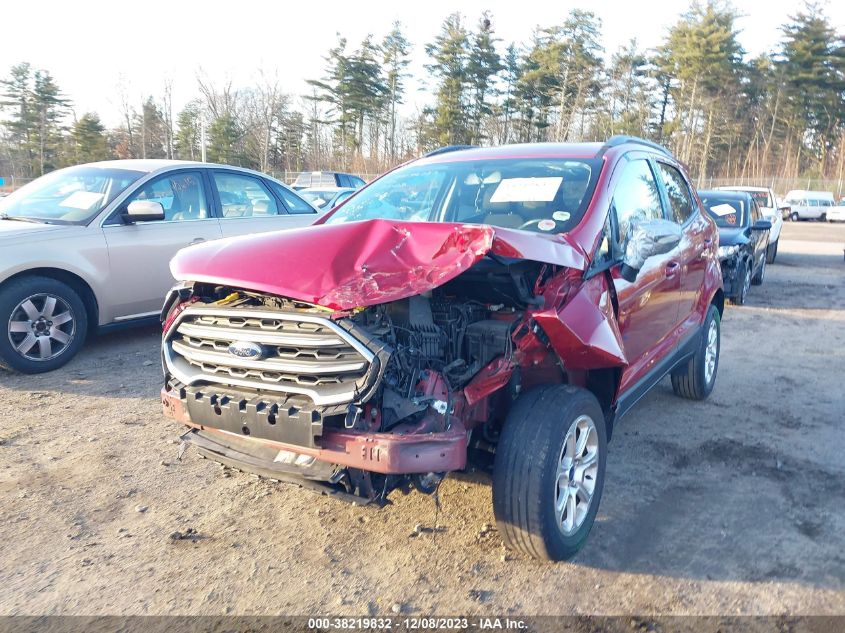 2018 FORD ECOSPORT SE - MAJ6P1UL5JC170893