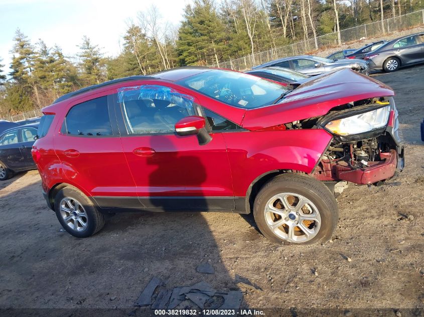 2018 FORD ECOSPORT SE - MAJ6P1UL5JC170893