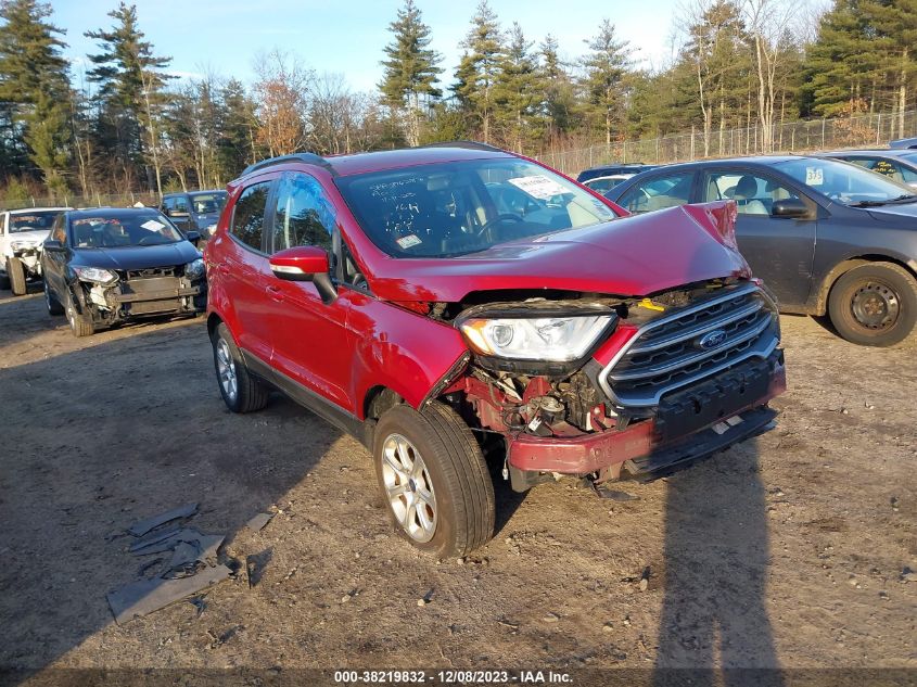 2018 FORD ECOSPORT SE - MAJ6P1UL5JC170893