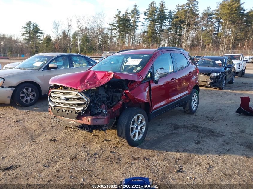 2018 FORD ECOSPORT SE - MAJ6P1UL5JC170893