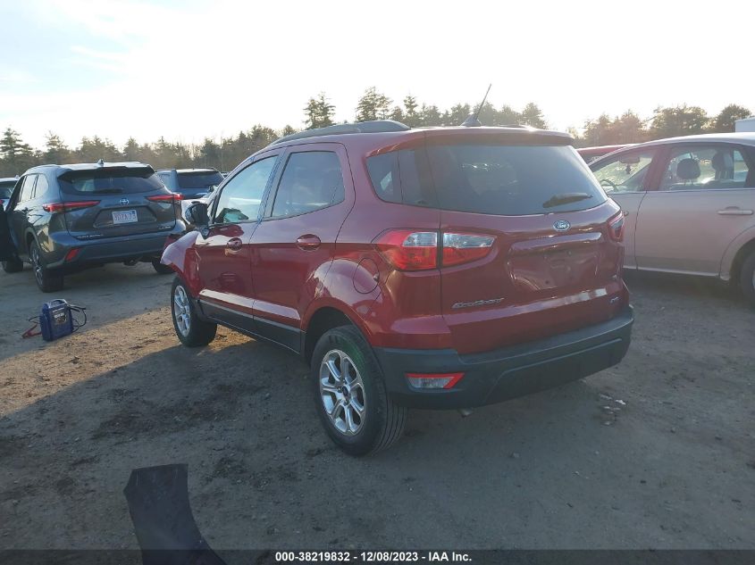 2018 FORD ECOSPORT SE - MAJ6P1UL5JC170893