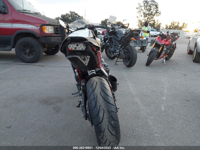 2016 HONDA CBR650 F MLHRC741XG5200162