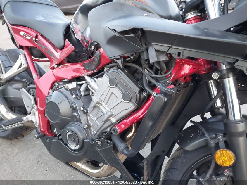 2016 HONDA CBR650 F MLHRC741XG5200162