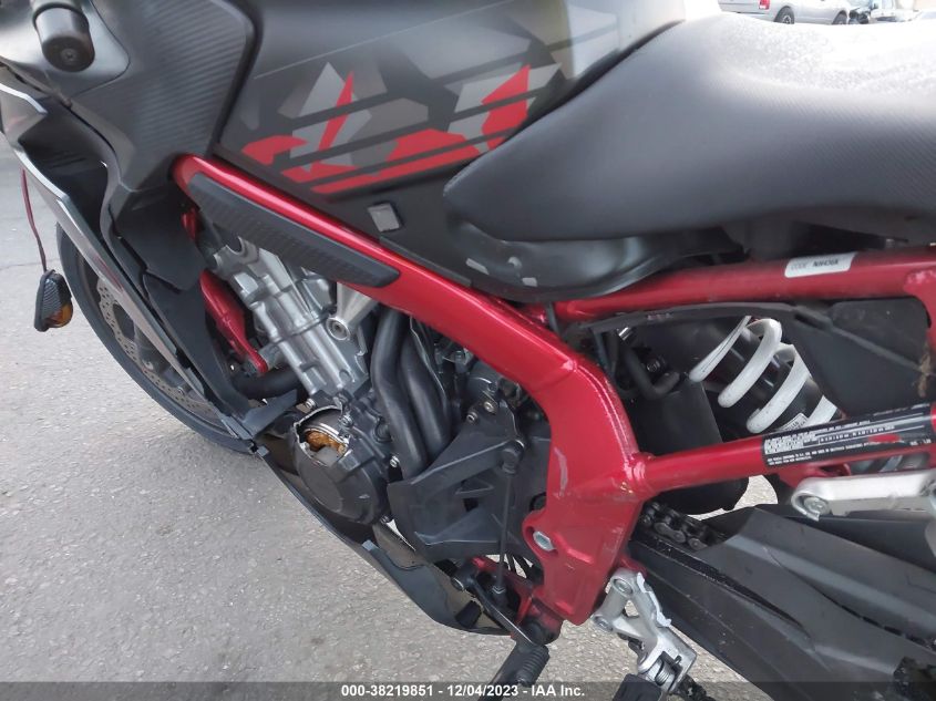 2016 HONDA CBR650 F MLHRC741XG5200162