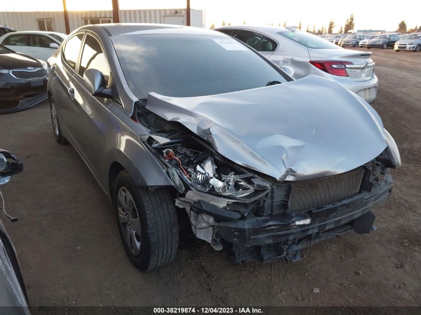 2016 HYUNDAI ELANTRA SE - 5NPDH4AE7GH695487