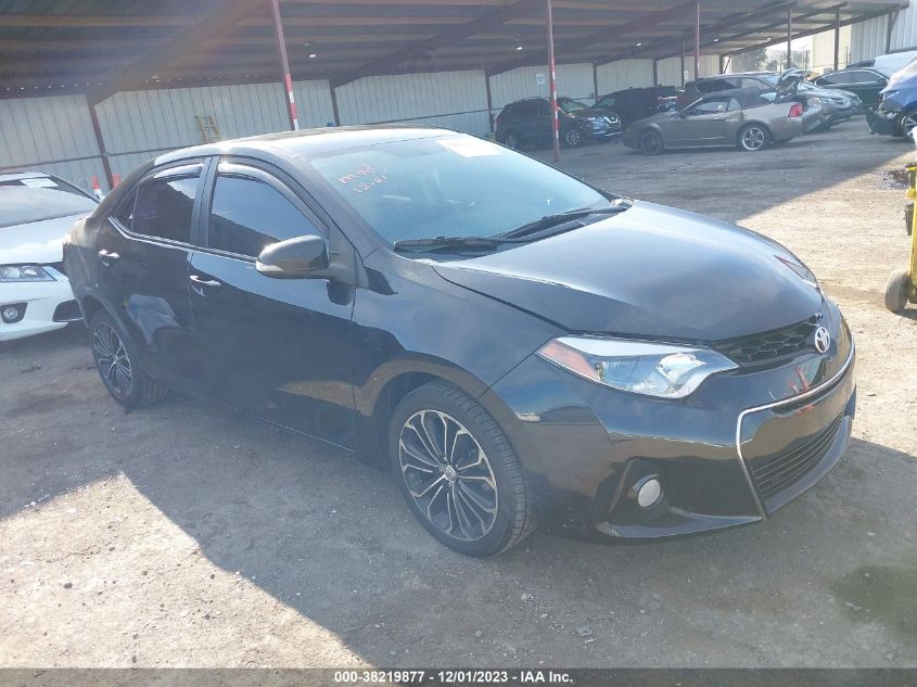 2014 TOYOTA COROLLA S PLUS - 5YFBURHE8EP026067