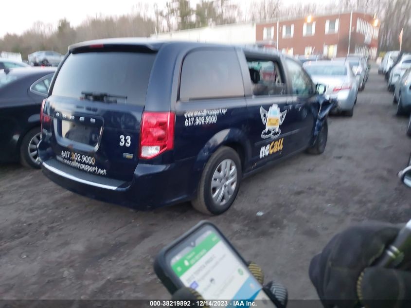 2015 DODGE GRAND CARAVAN AVP/SE - 2C4RDGBGXFR658809