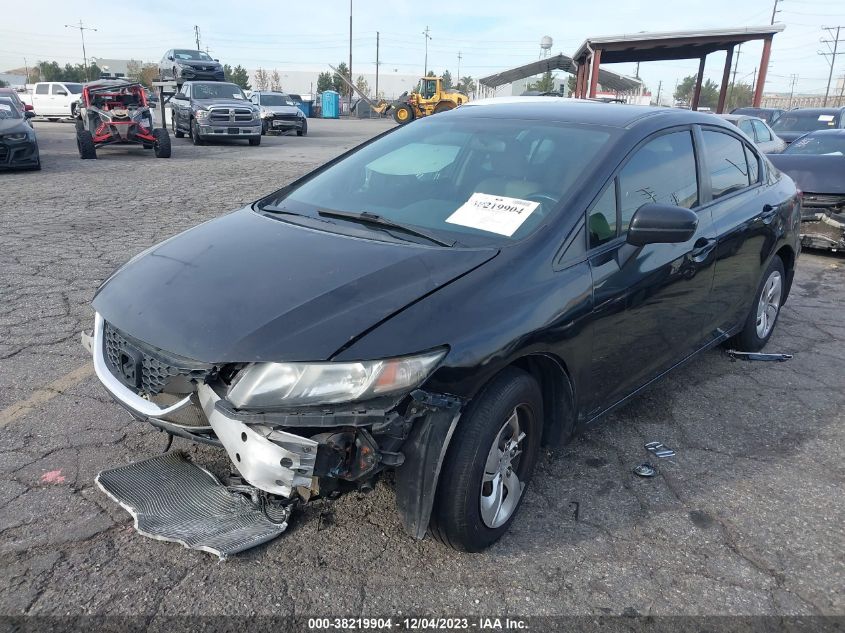 2015 HONDA CIVIC LX - 2HGFB2F58FH564763