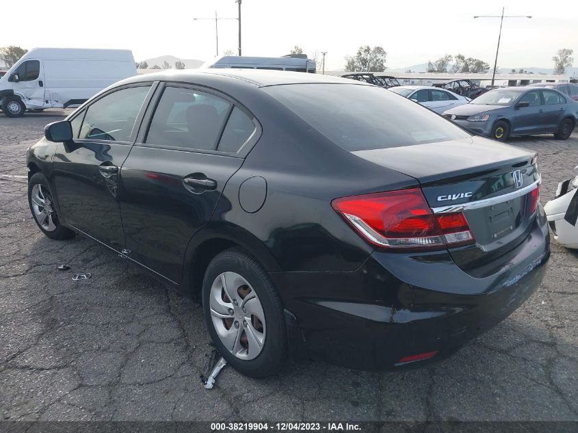 2015 HONDA CIVIC LX - 2HGFB2F58FH564763