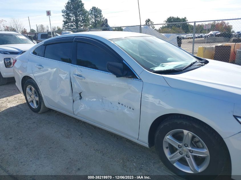 2021 CHEVROLET MALIBU LS - 1G1ZB5ST1MF052805