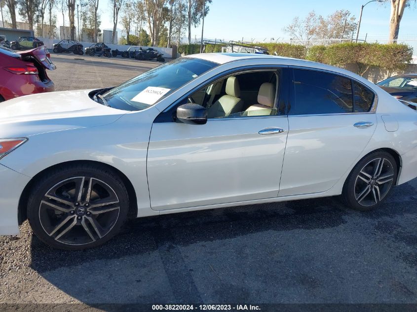2016 HONDA ACCORD EX-L V-6 - 1HGCR3F89GA032548
