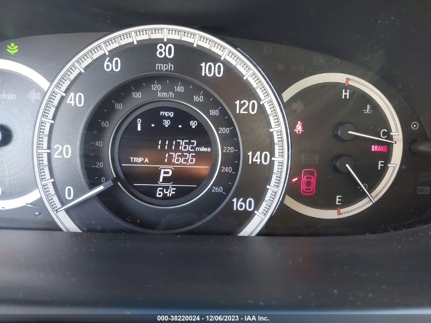 2016 HONDA ACCORD EX-L V-6 - 1HGCR3F89GA032548