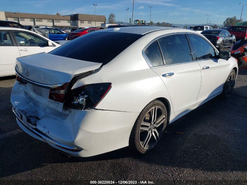 2016 HONDA ACCORD EX-L V-6 - 1HGCR3F89GA032548