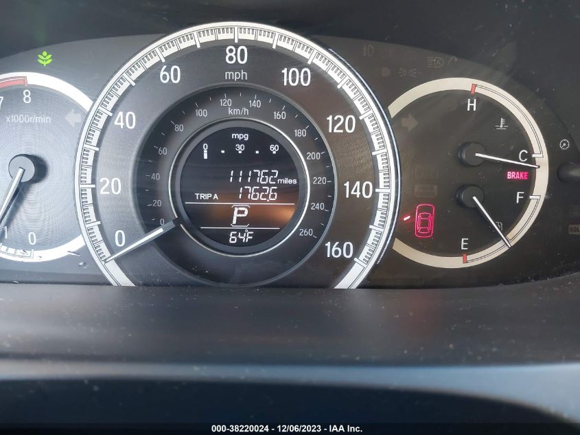 2016 HONDA ACCORD EX-L V-6 - 1HGCR3F89GA032548