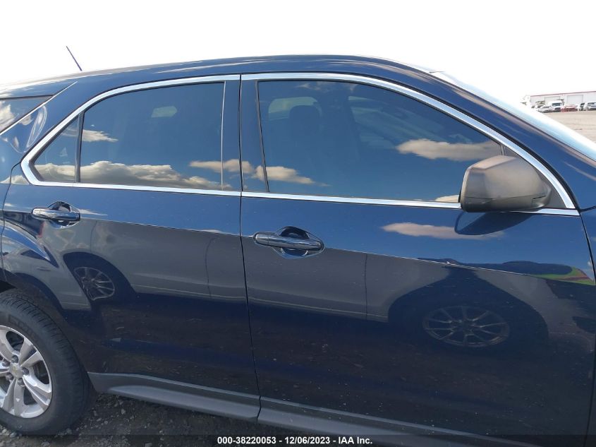 2016 CHEVROLET EQUINOX LS - 2GNFLEEK8G6211786