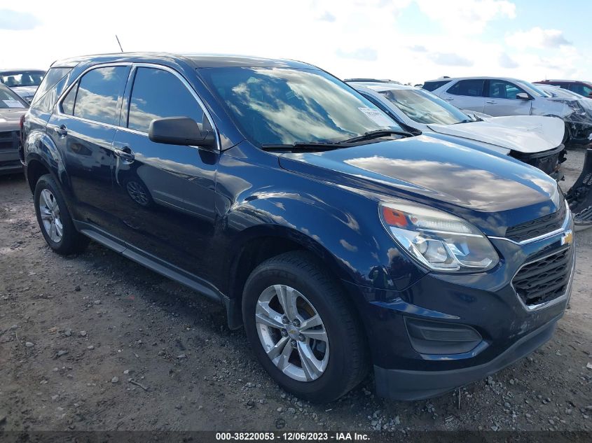 2016 CHEVROLET EQUINOX LS - 2GNFLEEK8G6211786