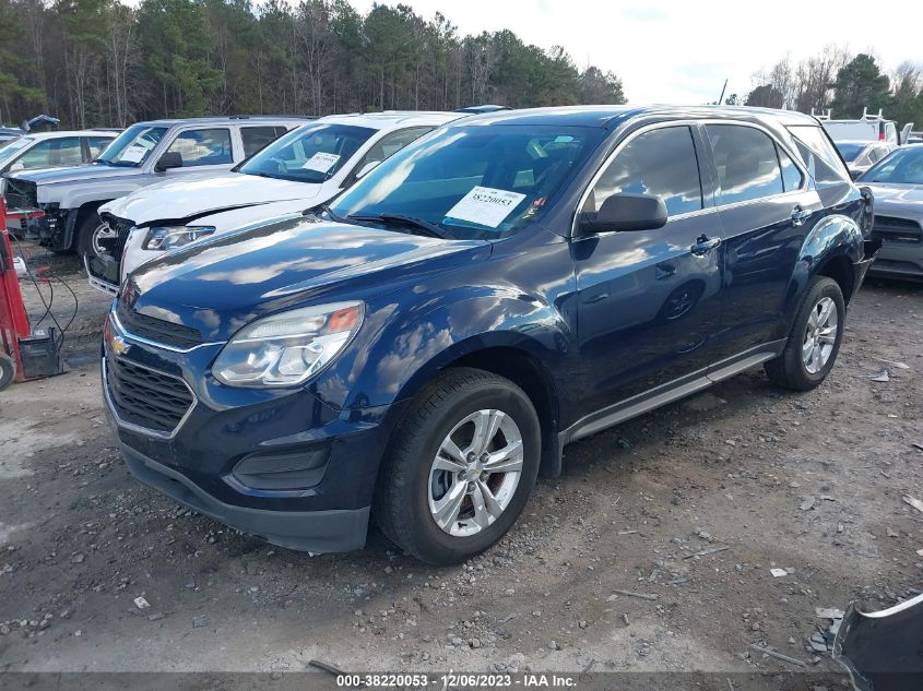 2016 CHEVROLET EQUINOX LS - 2GNFLEEK8G6211786