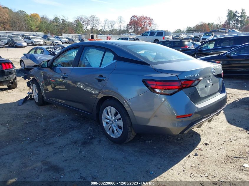 2023 NISSAN SENTRA S XTRONIC CVT - 3N1AB8BV5PY304384