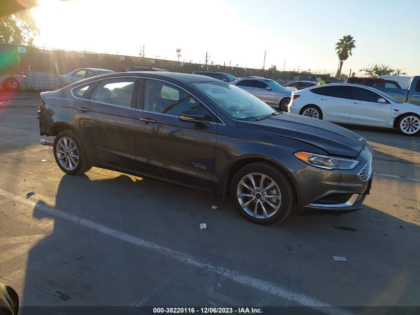 3FA6P0PU9JR268146 FORD FUSION ENERGI SE LUXURY 2018